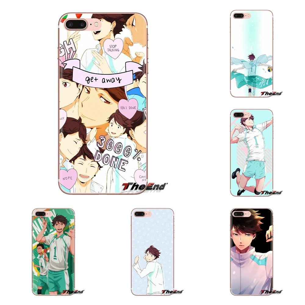 For Huawei Nova 2 3 2i 3i Y6 Y7 Y9 Prime Pro GR3 GR5 2017 2018 2019 Y5II Y6II Haikyuu Anime Oikawa Tooru TOAKA Art TPU Skin Case | Мобильные