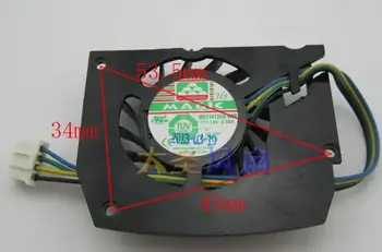 

MAGIC Graphics Card Cooler Cooling Fan MBT4412HB-W09 DC12V 0.24A 4Pin
