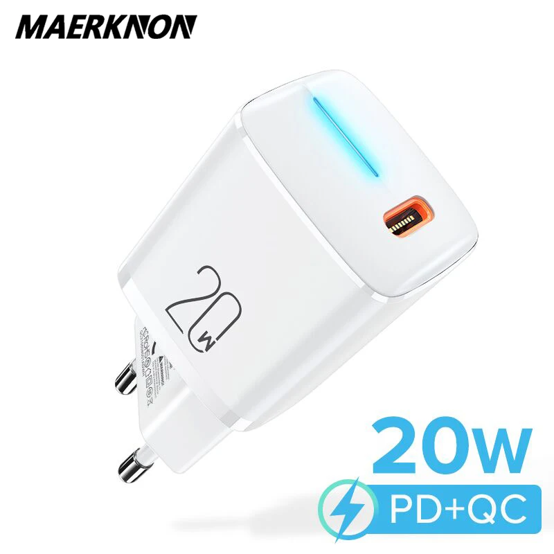 Новинка Зарядное устройство USB Type-C Быстрая зарядка 3 0 PD 20 Вт стандартное зарядное