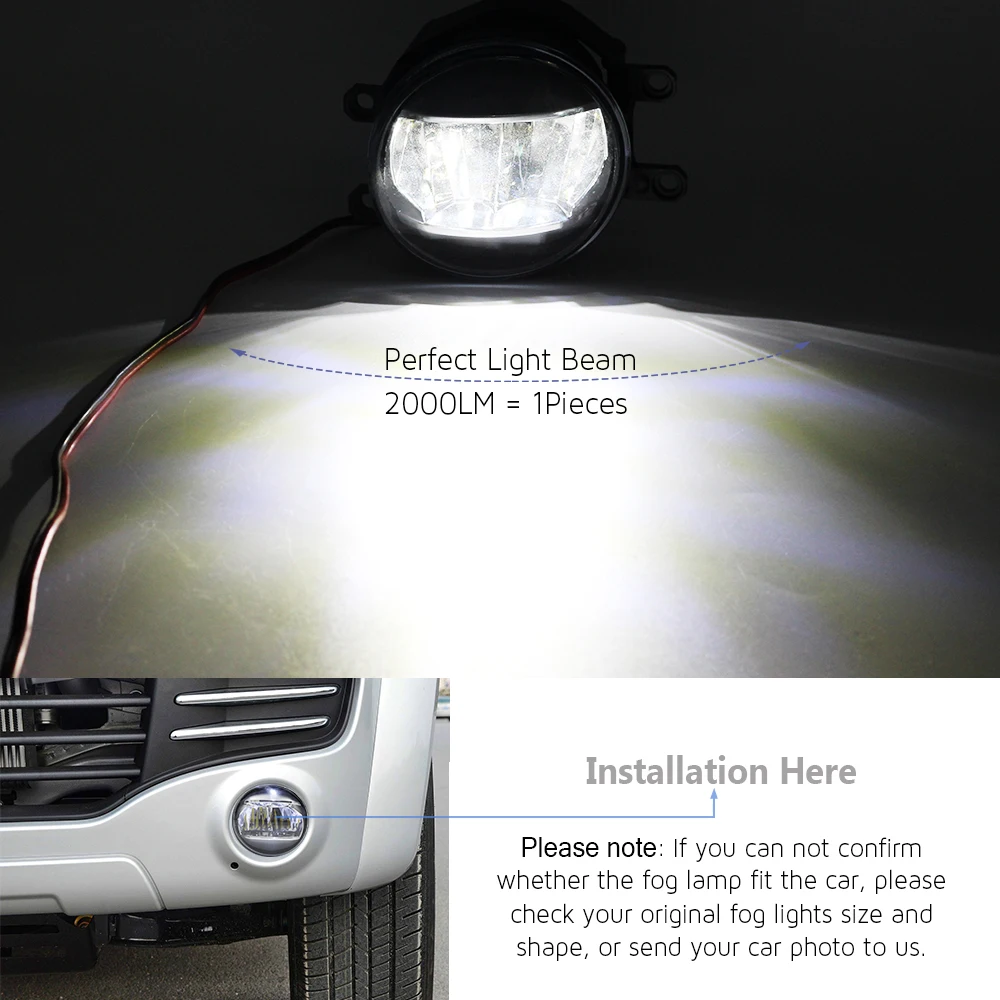 Buildreamen2 для Toyota Venza 2009 2010 2011 2012 автомобильные передние противотуманные фары