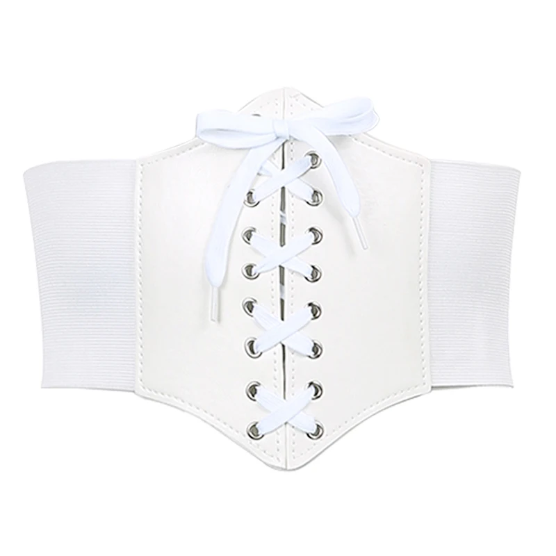 2021 Corset Wide PU Leather Slimming Body Shaper Belts Waistband Waist Underbust Corset Belt New Accessories Body Building belts for dresses