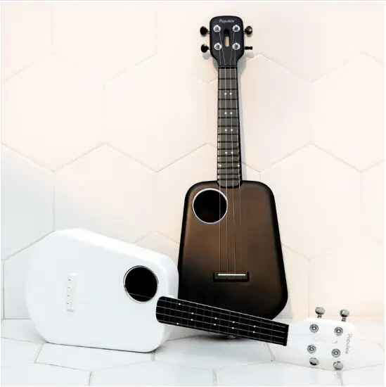 Populele 2 LED Smart Soprano Ukulele Concert from Xiaomi Bluetooth Ukulele 4 Strings 23 Inch White Acoustic Electric Guitar Uke Populele 2 LED Smart Soprano Ukulele Concert from Xiaomi Bluetooth Ukulele 4 Strings 23 Inch White Acoustic Electric Guitar Uke
