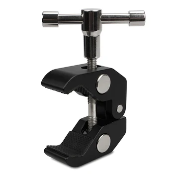 

Super Clamping Strength Metal Crab Pliers Clip For DSLR Rig LCD Monitor Studio Light Metal Crab Pliers Clip Super Clamp