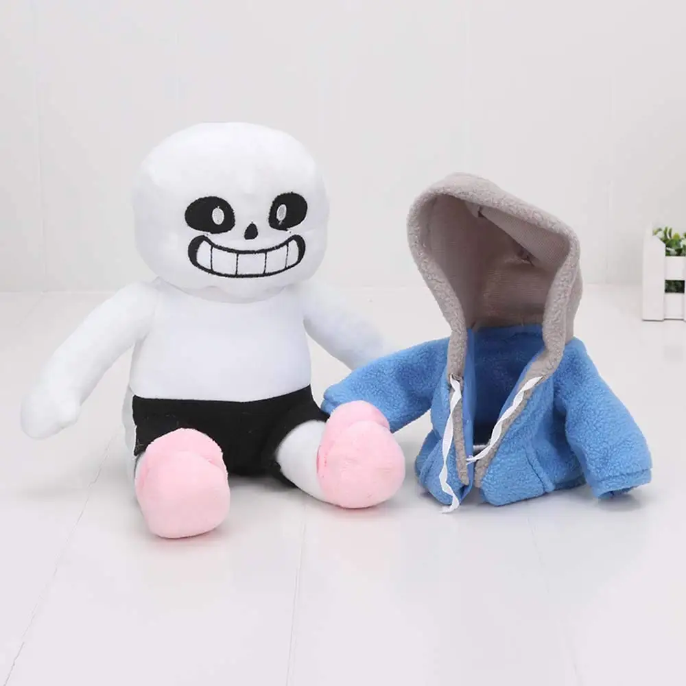 Undertale плюшевые игрушки Санс и папирус из сказок подземелья Asriel Toriel Мягкие кукла