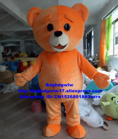 teddy bear orange colour