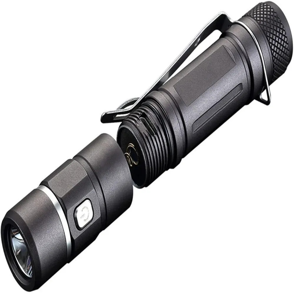 JETBEAM E10R Max.650 Lumen High Brightness 4 Modes EDC Flashlight(Battery not included)