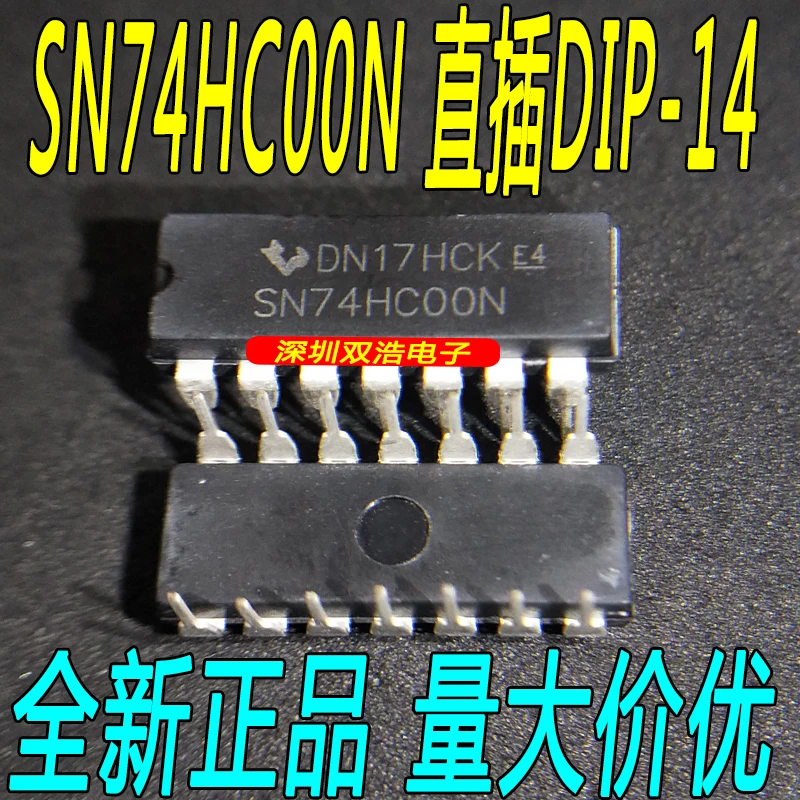 10 шт./лот SN74HC00N DIP-14 74HC00 на возраст от 2 до 10 шт./лот./
