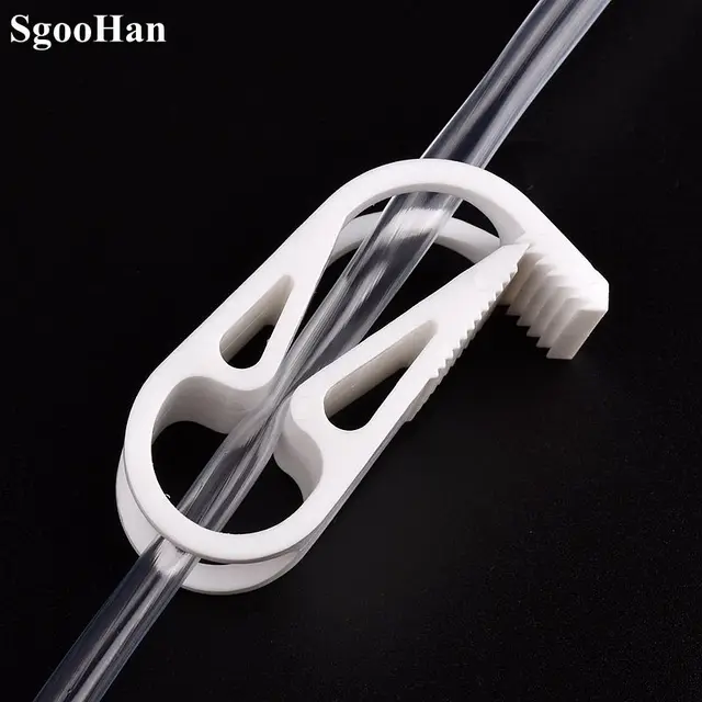 Morsetti Per Tubo Dell'Acqua Regolabili - 4 Pezzi, Per Controllo Flusso, 6-12mm, In Plastica