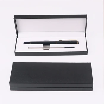 

Metal Ballpoint Pen Gift Pen Office Birthday Gifts Ballpoint Pens Engraved Name Private Laser Customized Logo Gift Box Pen