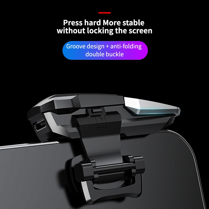 2021 NEW For Pubg Game Controller Mobile Phone Gamepad Mobile Joystick Trigger Aim Shooting L1 R1 Key Button For IPhone Android