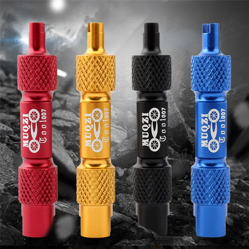 Велосипедный многофункциональный инструмент для удаления клапанов из алюминиевого сплава шиномонтажный удлинитель разгрузочный велосипед Красивая трубка