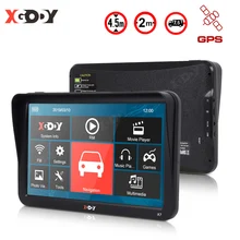 XGODY 9 pouces Bluetooth voiture Gps Navigation tactile écran capacitif affichage avec AV-IN 256 mo RAM 8GB ROM camion GPS navigateur 2020