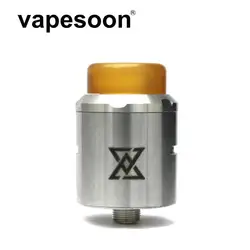 Vape гаджет Vget RDA 24 мм распылитель испаритель регулируемый поток воздуха одна и двойная катушка против перезагрузки/X S/528 RDA и т. Д