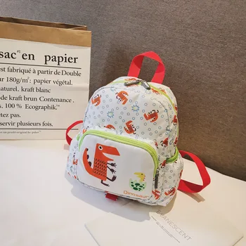 

Autumn and Winter New Children's Cartoon Animal Backpack Kindergarten Printing Cute Dinosaur Anti-lost Children's School Bag