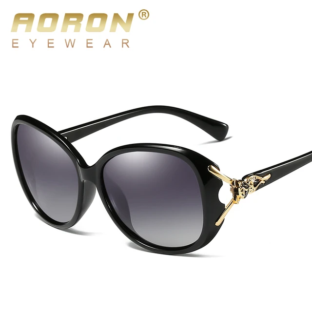 AORON Fashion Womens Polarized Sunglasses Women fox style Sung Lasses  Accessories UV400 Eyeglasses 2