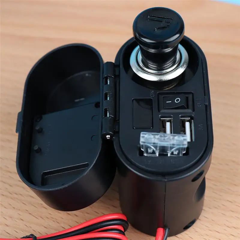 1 шт. USB зарядное устройство для мотоцикла 5 В/12 В|Зажигалка| |