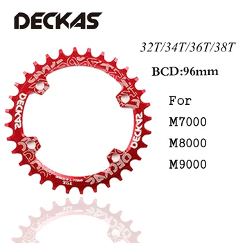 

96BCD-S Chainring Narrow Wide MTB Chain Ring Road Bicycle mountain bike Round Oval Chainwheel 32-38T Fit SHIMANO XTR XT SLX