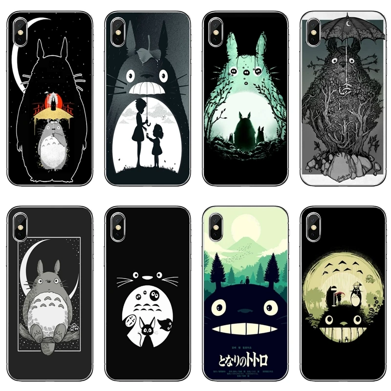 Милый чехол для телефона Totoro ghilii Miyazaki Аксессуары Samsung Galaxy M30 J8 J7 J5 Pro J6 J4 Prime A6 A8 A9 Plus