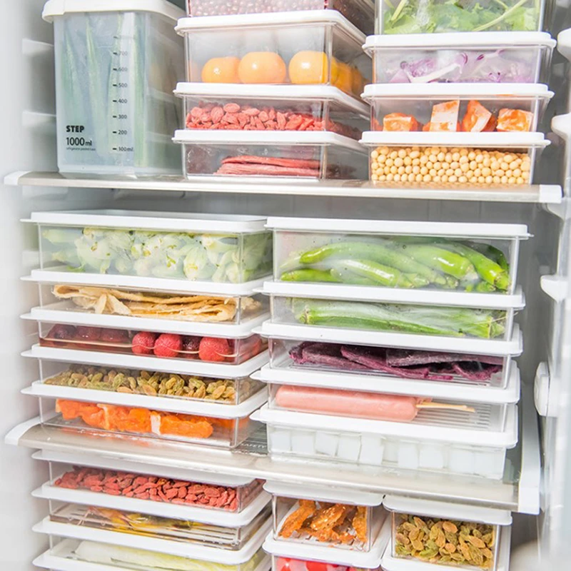 Storage Tray Dumpling Boxes Food Container Box Refrigerator Frozen Keep-Fresh Storage Tray Dumpling Boxes Food Container Box Refrigerator Frozen Keep-Fresh