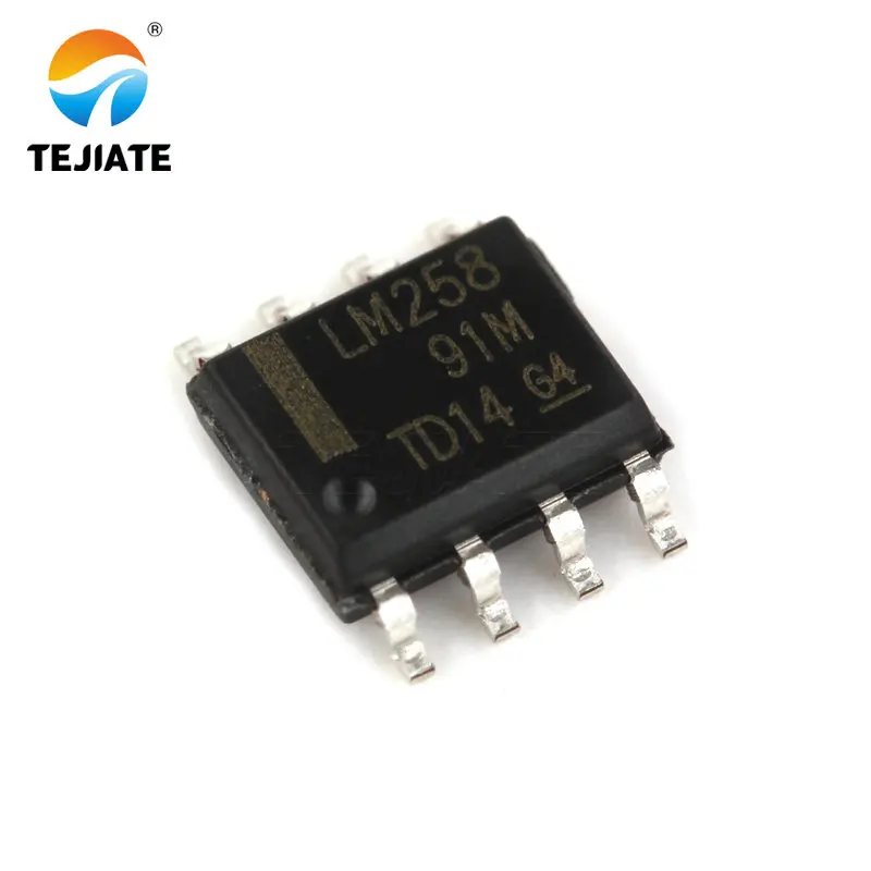 10 шт. LM258 LM258DR двойной операционный усилитель чип sop8 IC | Электронные компоненты и