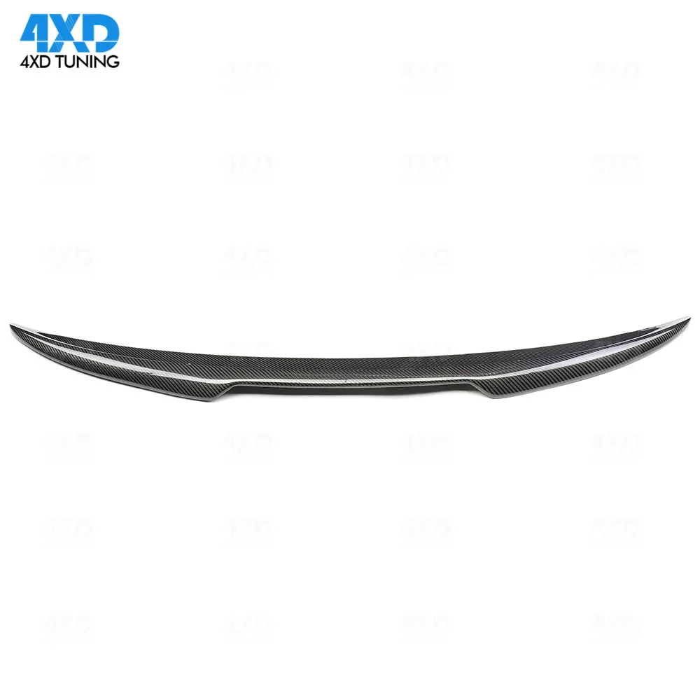 Carbon Fiber Trunk spoiler For Alfa Romeo Giulia Rear Spoiler Wing QV Model Styling Gloosy Black 2015
