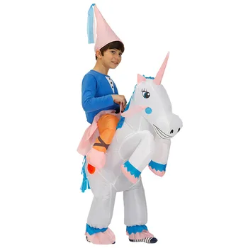 

Inflatable unique costume pony holiday costume Halloween inflatable costume adult kids cosplay mascot