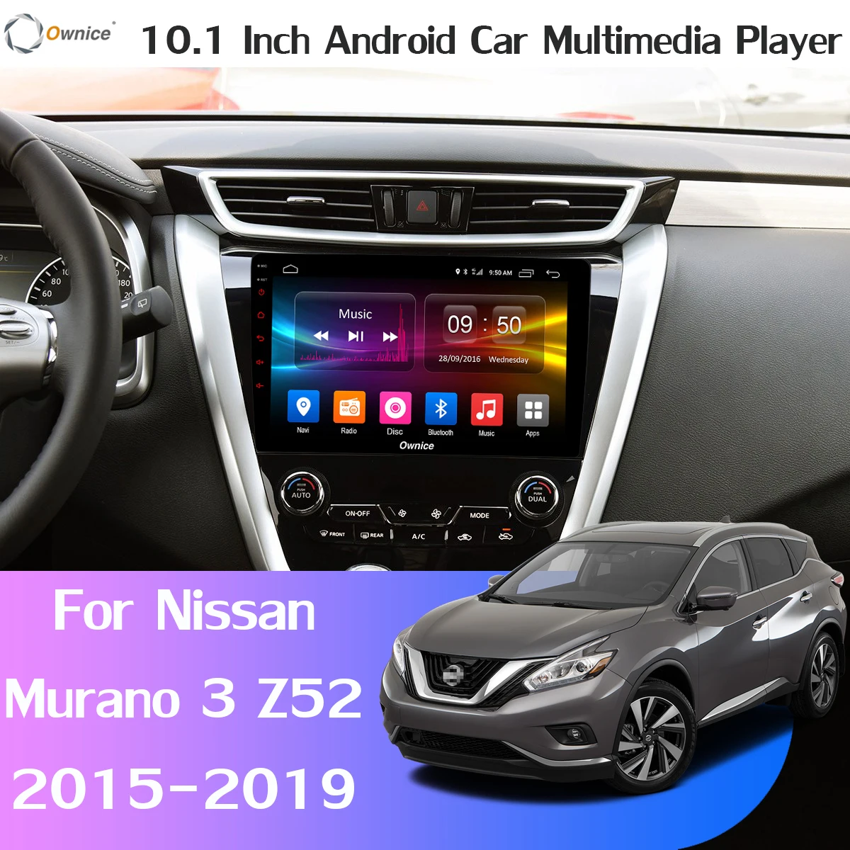 Cheap 360°Panoramic Camera 4G+64G Android 9.0 Car Multimedia Radio For Nissan Murano 3 Z52 2015-2019 GPS Navigation SPDIF DSP CarPlay 1