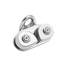 

316 Stainless Steel Cam Cleat with Wire Leading Ring Cam automatic rope for board Sailing Sailboat Kayak Canoe Dinghy