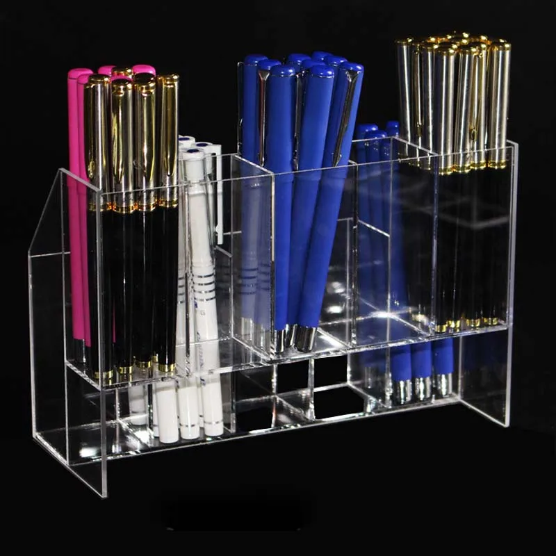 

Acrylic Cosmetic Organizer Shelf Makeup Case Storage Insert Holder Box Makeup Organizer Storage Stand Pencil Holder