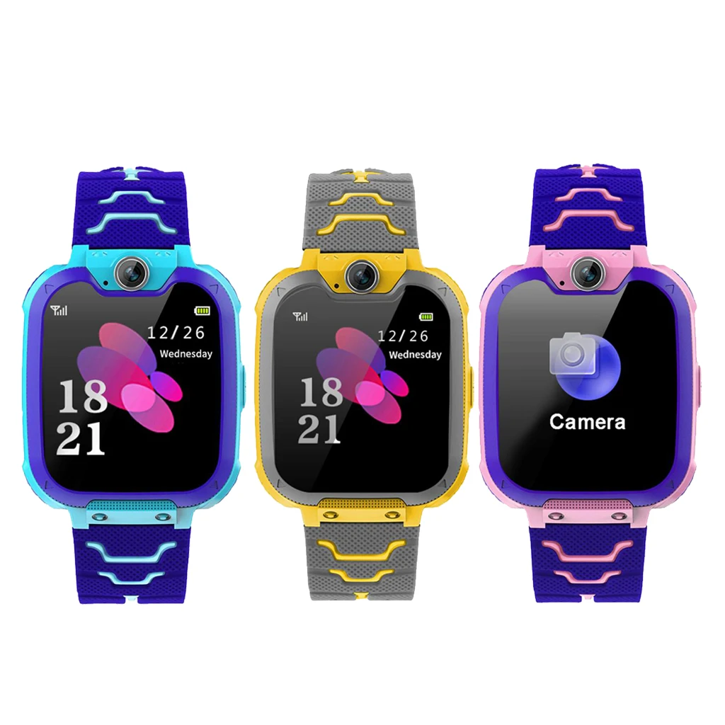 

Anti-Lost Color Touch Screen Children Kid Smart Watch SOS Call LBS Tracking Location Finder Kids Baby Smart Watch For Boys Girls