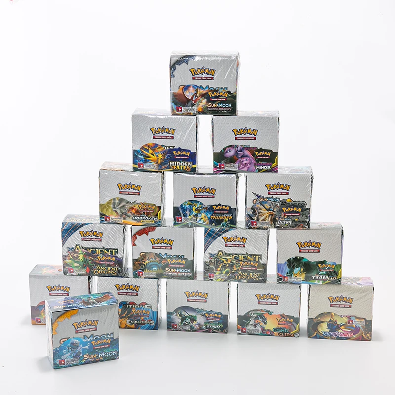

324pcs Pokemon cards English TOMY Pocket Monster Collect cards Collectible Trading Card Game TAKARA TOMY Collectible Trading