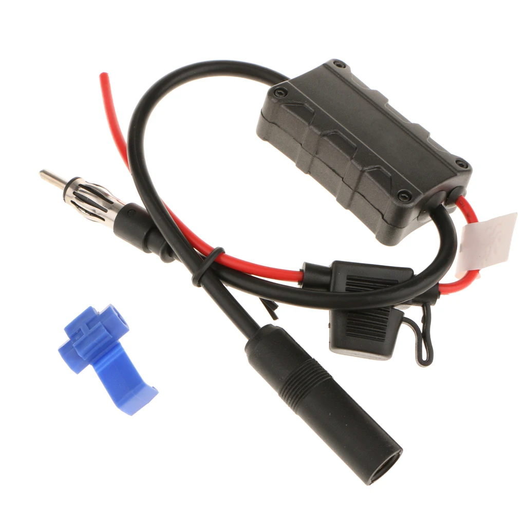 High Quality Auto Car FM AM Radio Stereo Antenna Signal Amplifier Booster