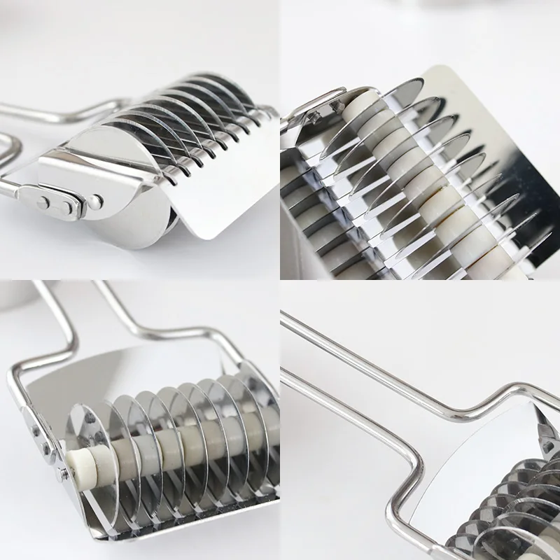 Pressing Machine Non-slip Handle Kitchen Gadgets Spaetzle Makers Noodles Cut Knife 1PC Manual Section Shallot Cutter