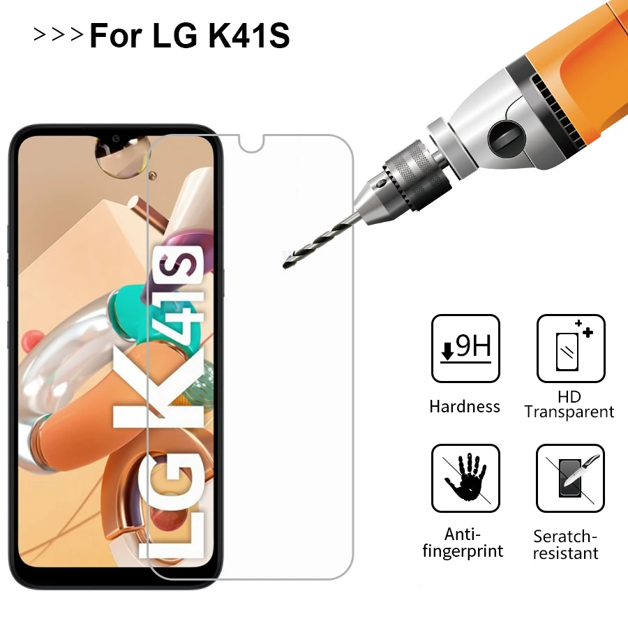 Закаленное стекло для LG K41S Cristal Templado защитная пленка LMK410EMW LMK410HM экрана | Мобильные
