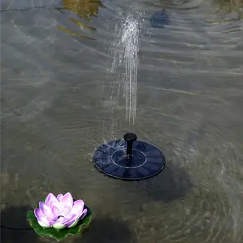 

2020 NEW Outdoor Solar Power Water Fountain Pump Energy-saving Plants Watering Kit Floating Panel Pool For Bird Bath, Garden, Ya