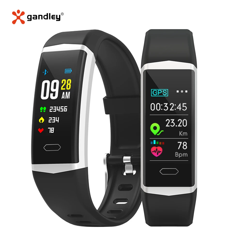 Gandley B5 GPS смарт браслет часы для здоровья мужские и женские браслеты спортивные