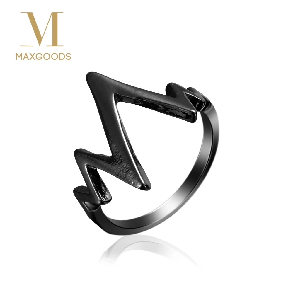 

Hollow Heart Flower Naughty Little Cat Irregular Geometric Wave Adjustable Rings Ocean Wave Ring Women Fashion Jewelry Gifts