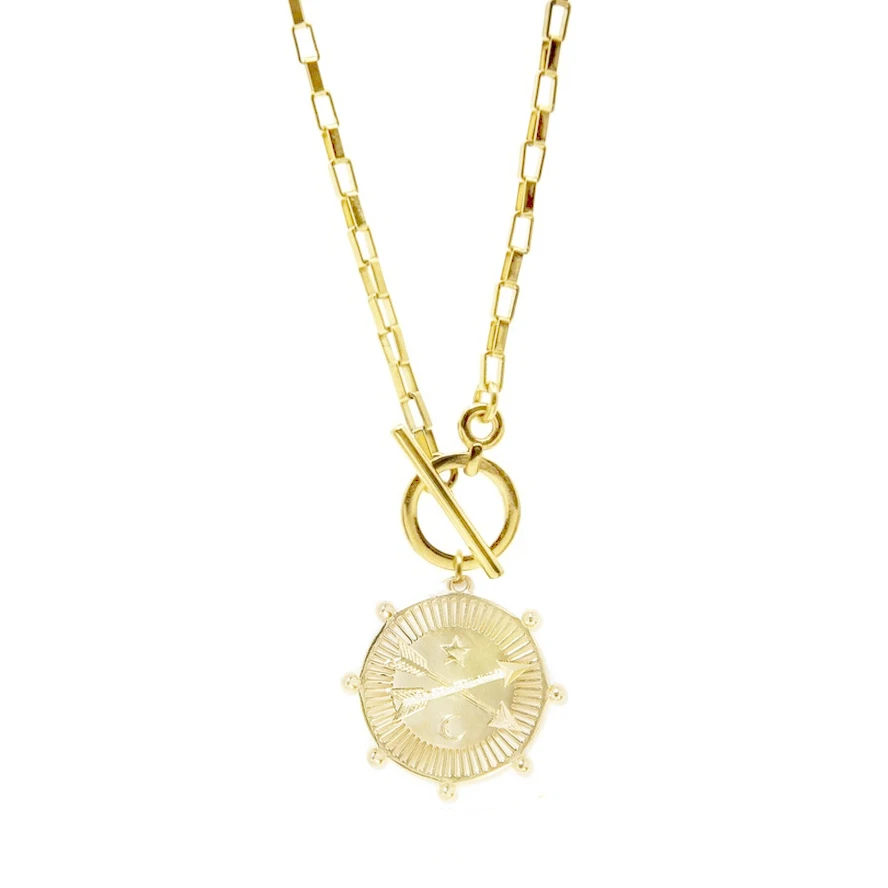 Лучший друг vsco девушка collares de moda цепочка культивированный настоящий натуральный жемчуг пресноводный жемчуг кулон бритва ожерелье для женщин - Окраска металла: С латунным покрытием