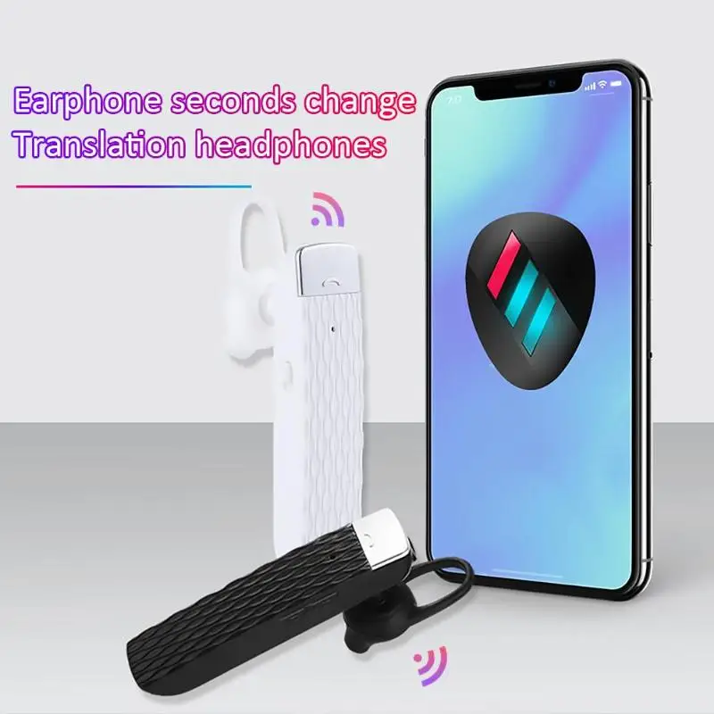 Wireless Bluetooth Translation Headphones Smart Real-time Translator Device