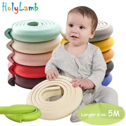 Bande de Protection pour enfants, 5M, produits de sécurité pour bébés, bord en verre, meubles, barre de sécurité en mousse, choc de Collision 