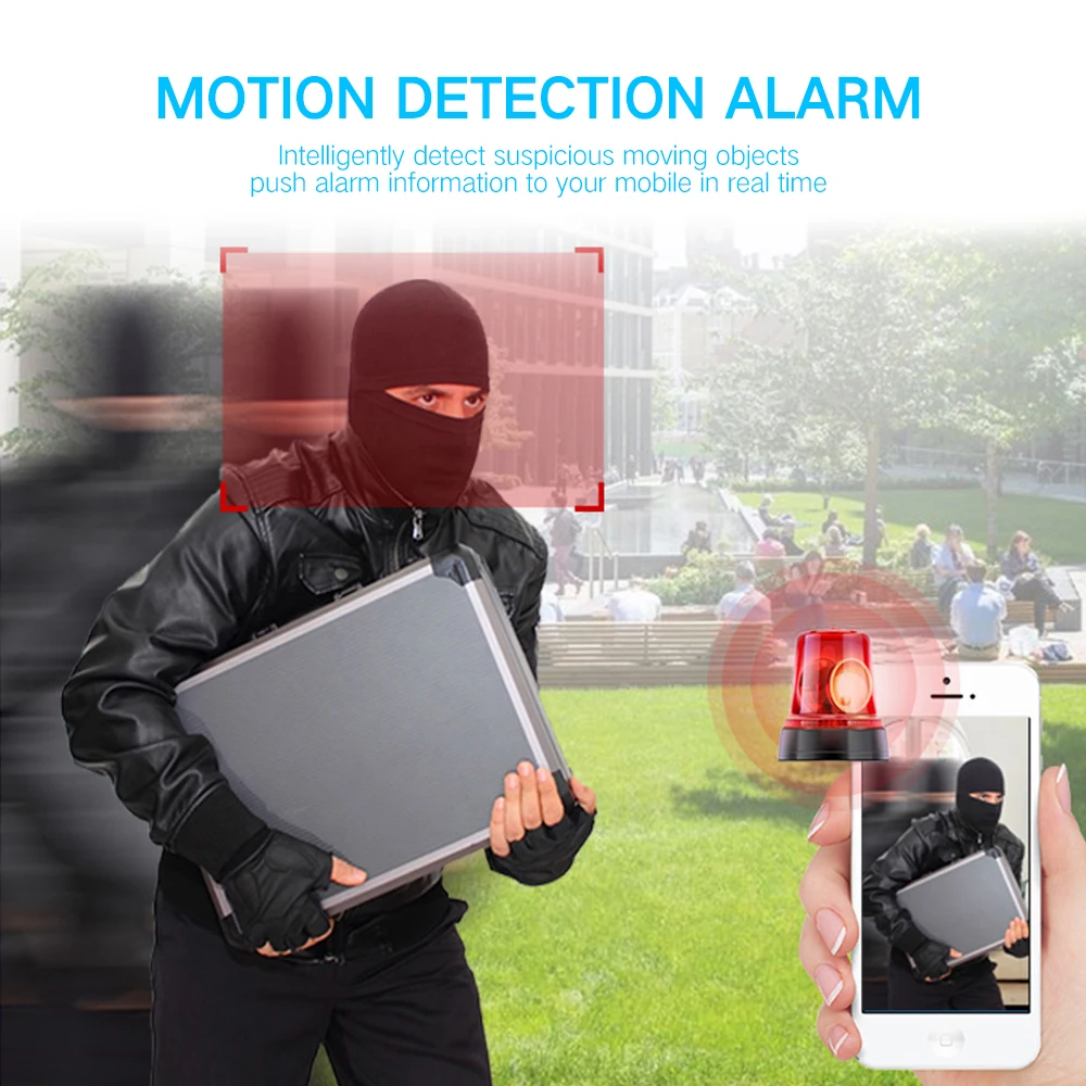 HD 1080P Wifi IP камера беспроводная PTZ наружная IP66 Всепогодная CCTV ночного видения