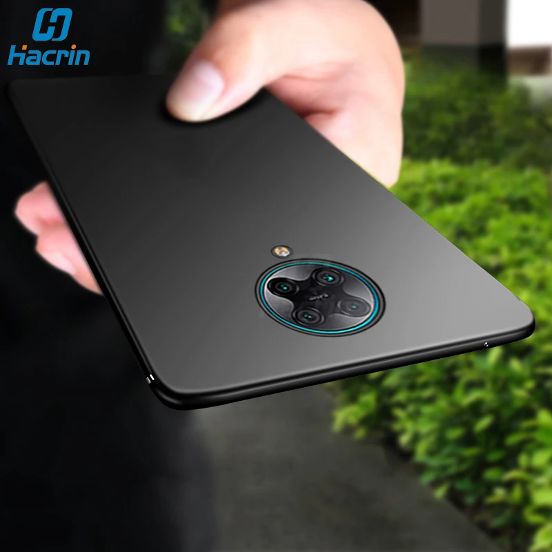 Hacrin Case For Xiaomi Pocophone F2 Pro Soft TPU Slim Shockproof Matte Cover Poco Phone Bumper | Мобильные телефоны и
