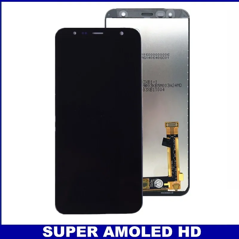 Для samsung Galaxy J6 Prime J610 протестированный ЖК-дисплей с кодирующий преобразователь сенсорного экрана в сборе для J6+ J400+ J4 Plus J415