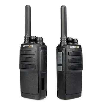 

2pcs RT28P RETEVIS Walkie Talkie Patrol FRS Hands-free UHF Micro USB Charging Alarm Portable Two Way Radio Transceive For Patrol