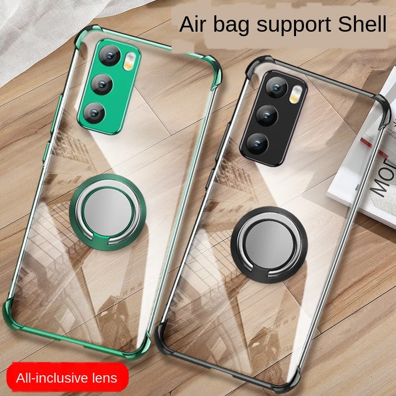 Original Magnet Ring Holder Case For HuaWei P40P30 Pro Cell Phone Lens Protection Cover Clear Airbag Cases On For Huwei P30 P40