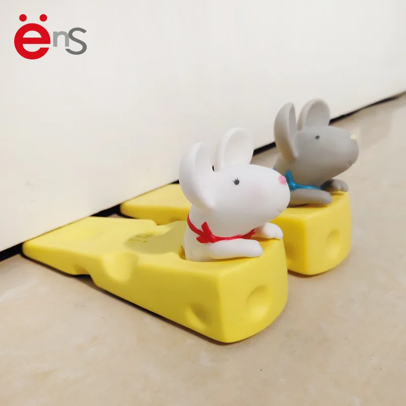 

Door Stop Child Safety Door Stop Cartoon Cheese Mouse Enamel Protection Anti Pinch Door Stop Creative Household Products
