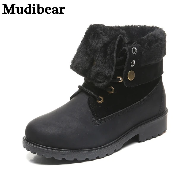 Купить женские ботинки mudibear новые зимние сохраняют тепло ботинки