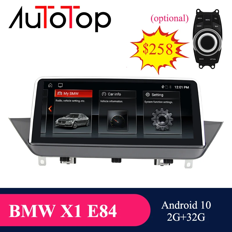 Мультимедийный Видеоплейер AUTOTOP Автомобильный плеер 2 Din на Android 10 25 с IPS экраном 0