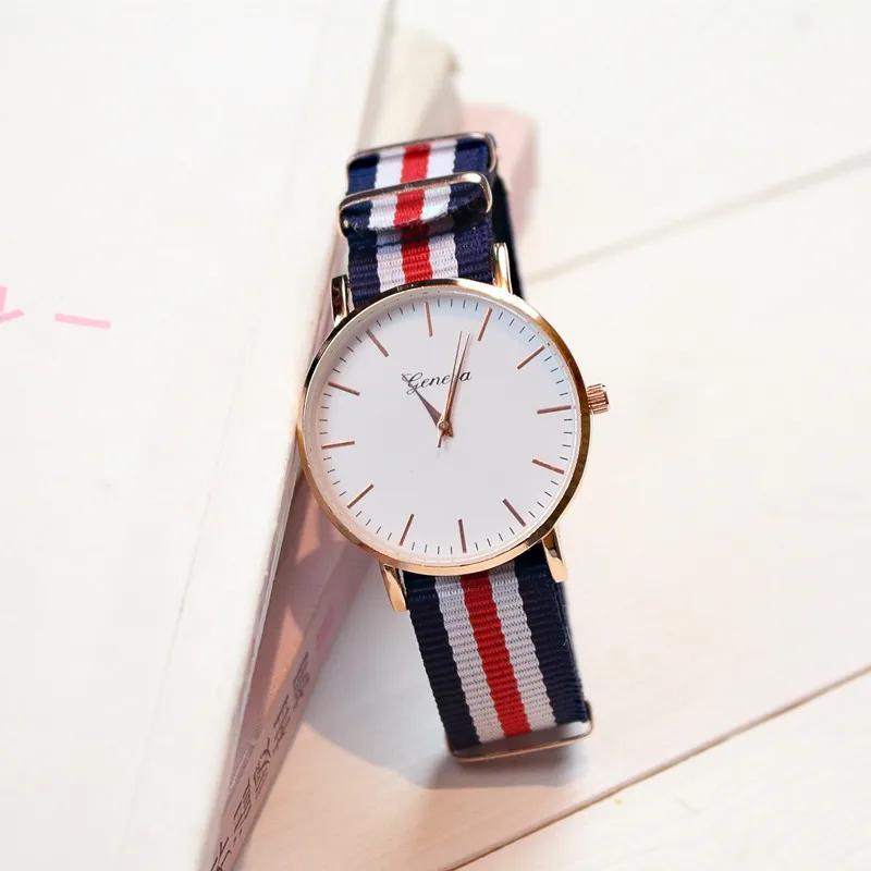 

Korean-style Simple Trend of Fashion Casual Quartz Watch MEN'S Watch WOMEN'S Watch Middle School Students Couples Pair Li Yi Fen