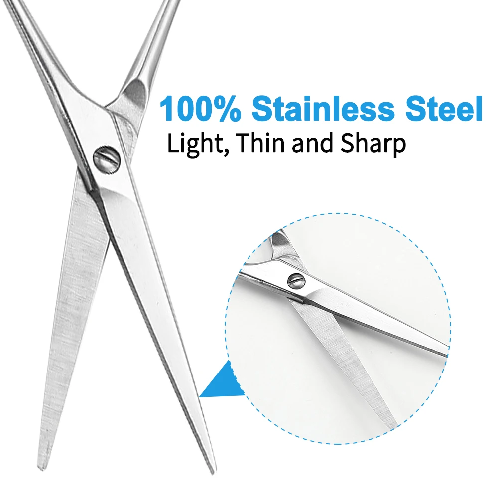 

Hair Styling Scissors 6.5 Inch Hair Trim Scissors Haircut Hairdressing Scissors For Man Woman Thining Cut For Salon Barber Home